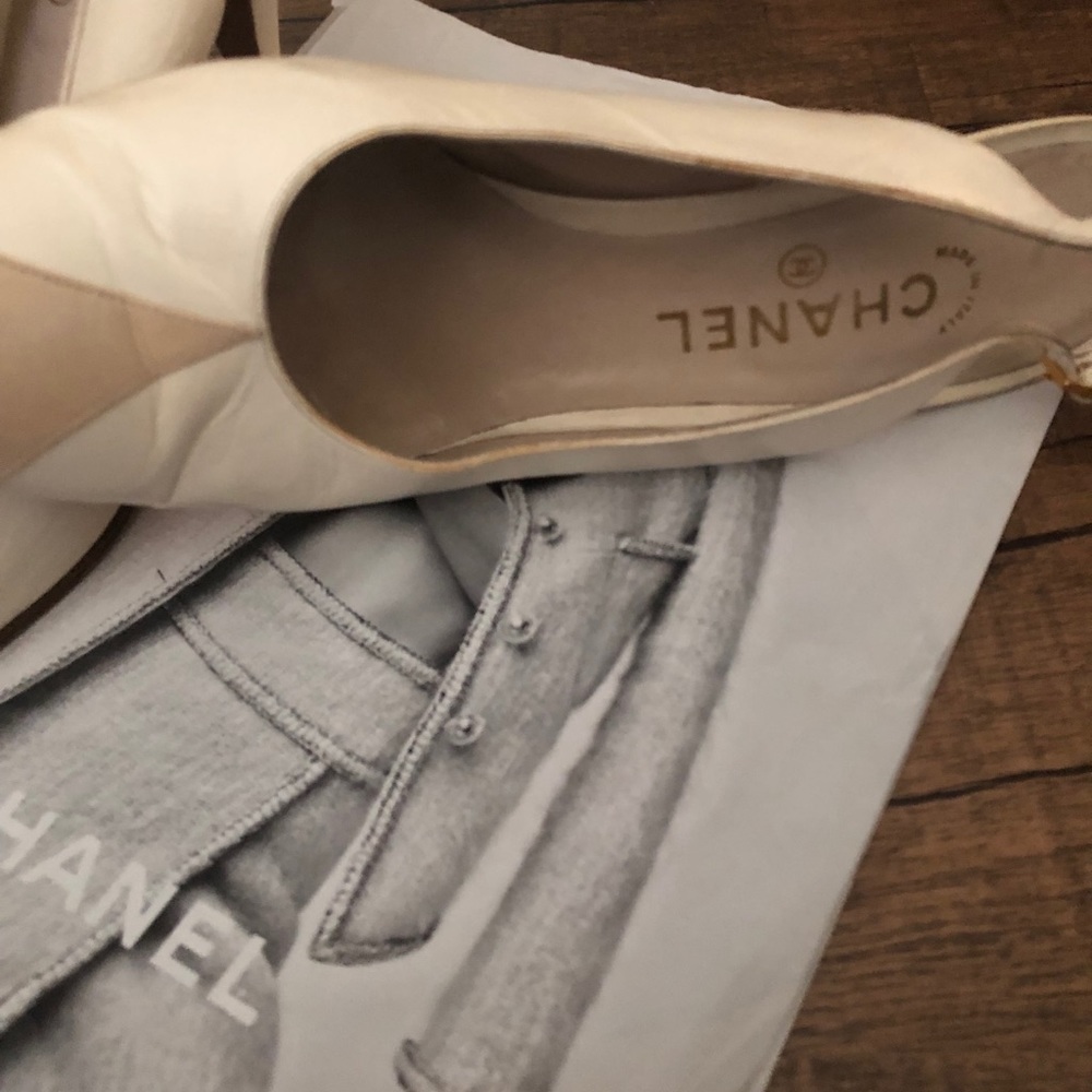 🔥💖Chanel Authentic Leather Slingbacks - Picture 9 of 15